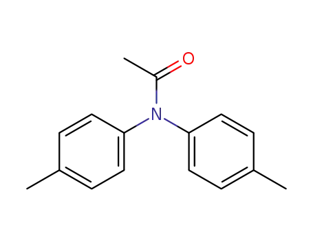 Molecular Structure of 32047-89-5 (Acetamide, N,N-bis(4-methylphenyl)-)