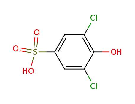 3,5-dichloro-4-hydroxybenzene sulfonic acid