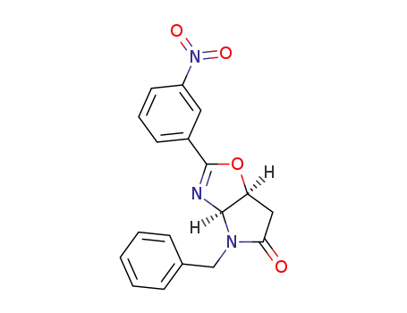 (3aR,6aS)-4-benzyl-2-(3-nitrophenyl)-3a,4,6,6a-tetrahydro-5H-pyrrolo[2,3-d]oxazol-5-one