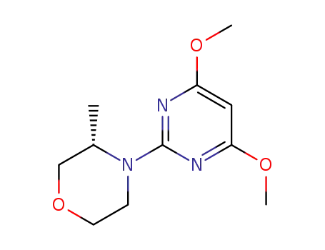 (3S)-4-(4,6-dimethoxypyrimidin-2-yl)-3-methylmorpholine