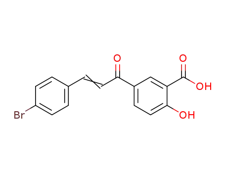 5-(3-(4-bromophenyl)acryloyl)-2-hydroxybenzoic acid