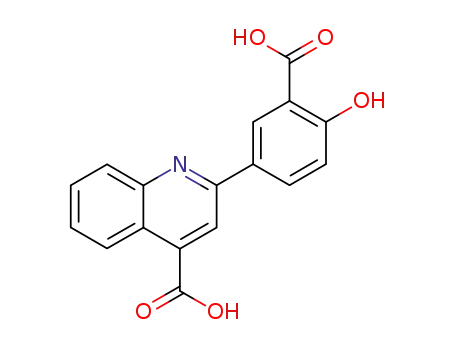 (2Z)-2-(3-carboxy-4-oxo-1-cyclohexa-2,5-dienylidene)-1H-quinoline-4-carboxylic acid cas  525-48-4