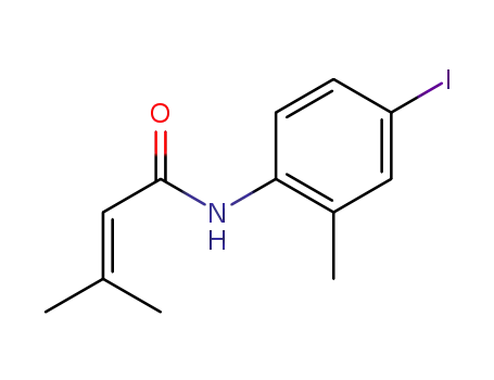 N-(4-iodo-2-methylphenyl)-3-methylbut-2-enamide