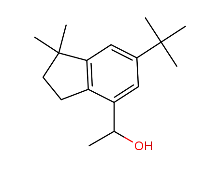 1-(6-tert-butyl-1,1-dimethyl-2,3-dihydro-1H-inden-4-yl)ethanol