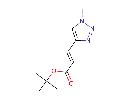 tert-butyl (2E)-3-(1-methyl-1H-1,2,3-triazol-4-yl)prop-2-enoate