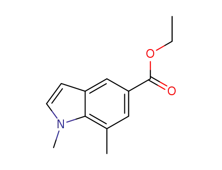 ethyl 1,7-dimethyl-1H-indole-5-carboxylate