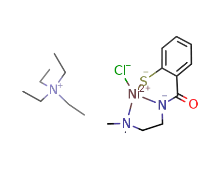 (NEt4)[Ni(2-(N-(dimethylaminoethyl)aminocarbonyl)benzenethiolate)Cl]