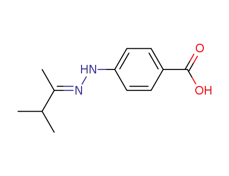 Benzoic acid, 4-[(1,2-dimethylpropylidene)hydrazino]-