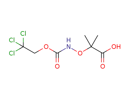 2-methyl-2-((((2,2,2-trichloroethoxy)carbonyl)amino)oxy)propanoic acid
