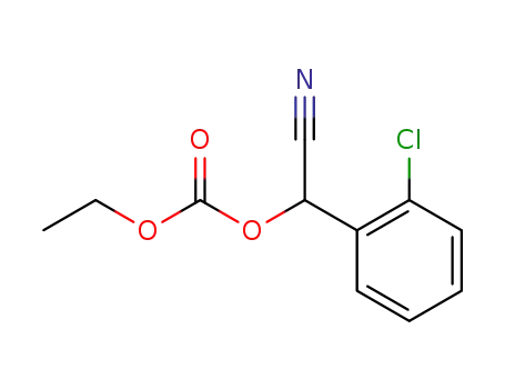 cyano(2-chlorophenyl)methyl ethyl carbonate