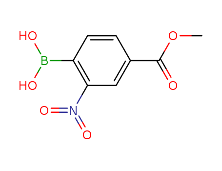4-Methoxycarbonyl-2-nitrophenylboronic acid(85107-55-7)