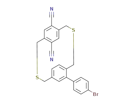 5,8-dicyano-13-(4'-bromophenyl)-2,11-dithia[3.3]paracyclophane