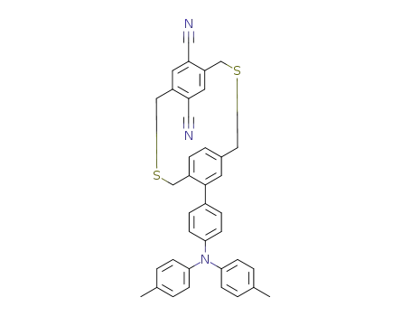 5,8-dicyano-13-(4'-[bis(4''-methylphenyl)amino]phenyl)-2,11-dithia[3.3]paracyclophane