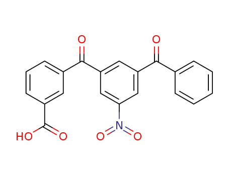 3-(3-benzoyl-5-nitro-benzoyl)-benzoic acid