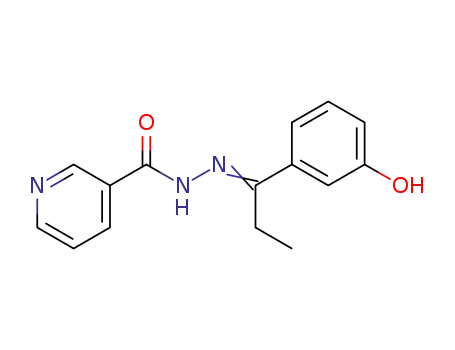 3‑pyridinecarboxylic acid [1‑(3‑hydroxyphenyl)propylidene]hydrazide