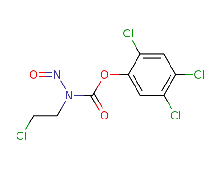 Molecular Structure of 80354-51-4 (2,4,5-trichlorophenyl (2-chloroethyl)nitrosocarbamate)