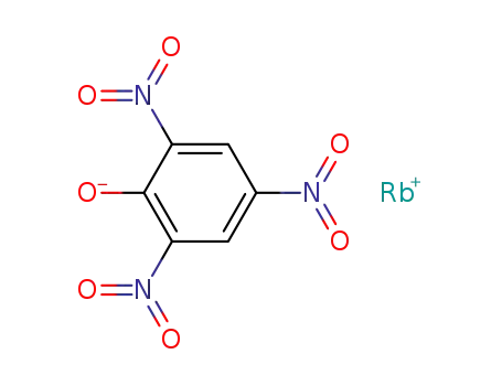 Molecular Structure of 23296-29-9 (Phenol, 2,4,6-trinitro-, rubidium salt)