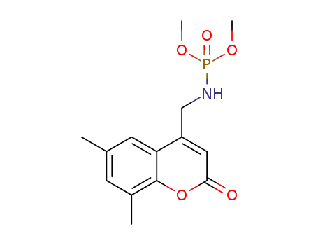 dimethyl (6,8-dimethyl-2-oxo-2H-chromen-4-yl)methylphosphoramidate