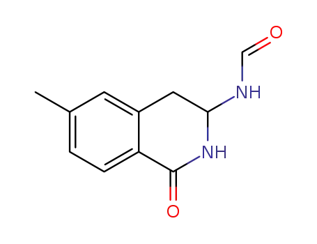 N-(6-methyl-1-oxo-1,2,3,4-tetrahydroisoquinolin-3-yl)formamide