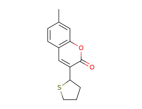 7-methyl-3-(tetrahydrothiophen-2-yl)-2H-chromen-2-one