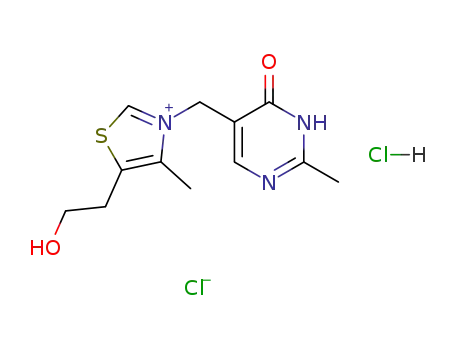 Molecular Structure of 614-05-1 (OXYTHIAMINE HYDROCHLORIDE)