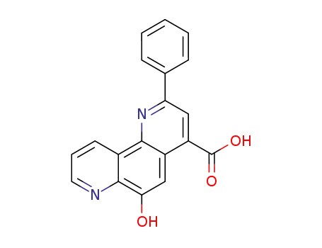 6-hydroxy-2-phenyl-[1,7]phenanthroline-4-carboxylic acid