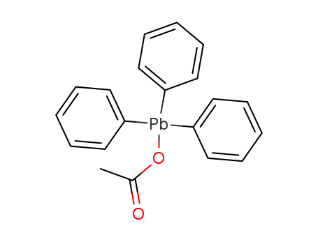 Acetic acid,triphenylplumbyl ester