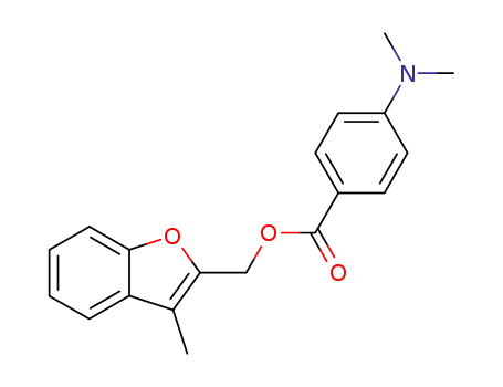 2-<4-(Dimethylamino)phenylcarbonyloxymethyl>-3-methylbenzofuran