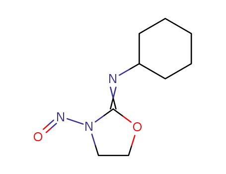 2-(cyclohexylimino)-3-nitroso-2-oxazolidine