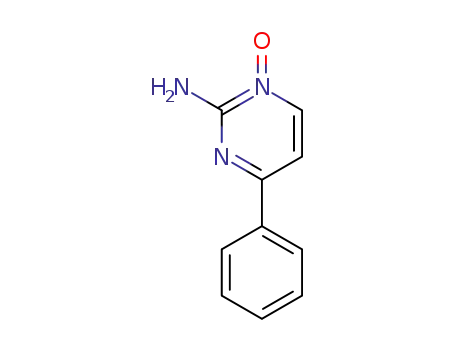 Molecular Structure of 80830-43-9 (2-Amino-4-phenylpyrimidine 1-oxide)
