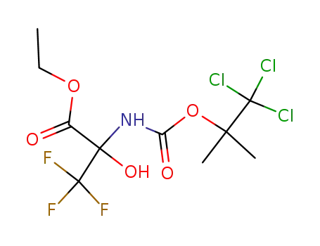 Ethyl 2-(2,2,2-Trichloro-tert-butoxycarbonylamino)-2-hydroxy-3,3,3-trifluoropropionate