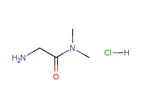 Molecular Structure of 72287-77-5 (2-AMINO-N,N-DIMETHYL-ACETAMIDE HYDROCHLORIDE)