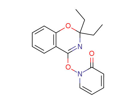 1-(2,2-Diethyl-2H-benzo[e][1,3]oxazin-4-yloxy)-1H-pyridin-2-one