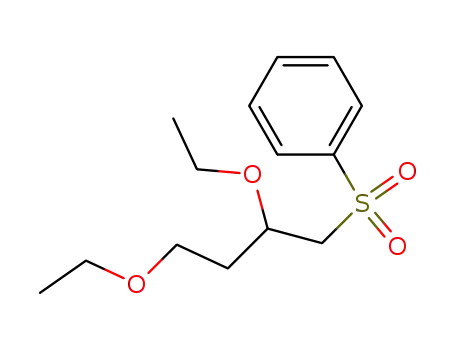 (2,4-Diethoxy-butane-1-sulfonyl)-benzene