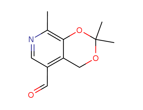 4H-1,3-Dioxino[4,5-c]pyridine-5-carboxaldehyde, 2,2,8-trimethyl-