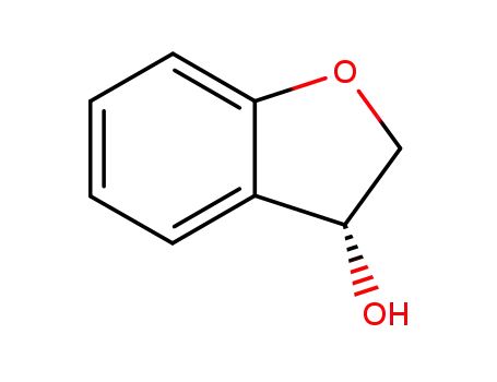 Molecular Structure of 152560-17-3 (3-Benzofuranol, 2,3-dihydro-, (R)-)