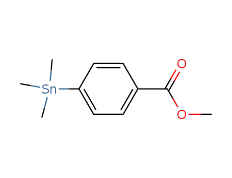 Benzoic acid, 4-(trimethylstannyl)-, methyl ester