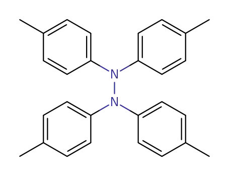 Molecular Structure of 1807-53-0 (Hydrazine, tetrakis(4-methylphenyl)-)