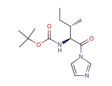 (2S,3S)-2-[N-(tert-butoxycarbonyl)amino]-1-imidazol-1-yl-3-methylpentan-1-one