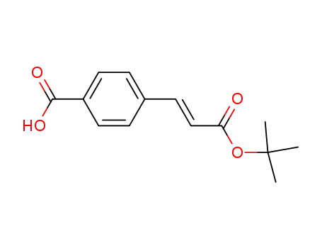 (E)-4-(2-tert-Butoxycarbonylvinyl)benzoic acid