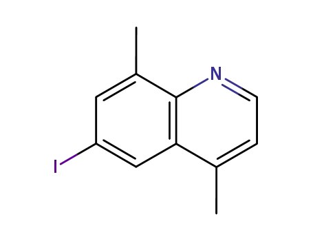 6-iodo-8,4-dimethylquinoline
