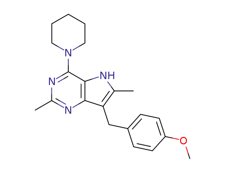 1-[(2,6-dimethyl-4-piperidylpyrrolo[3,2-d]pyrimidin-7-yl)methyl]-4-methoxybenzene