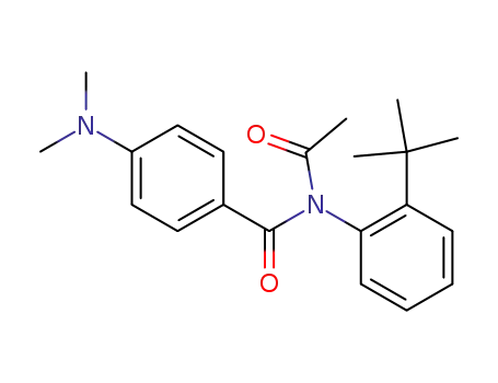 (RS)-N-(2-t-butylphenyl)-N-(4-dimethylaminobenzoyl)acetamide