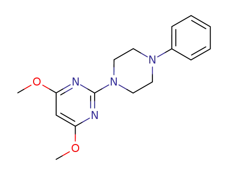 4,6-dimethoxy-2-(4-phenyl-piperazin-1-yl)-pyrimidine