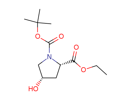 1,2-Pyrrolidinedicarboxylic acid, 4-hydroxy-, 1-(1,1-dimethylethyl) 2-ethyl ester, (2S,4S)-