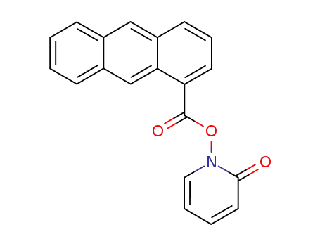 Molecular Structure of 487010-81-1 (2(1H)-Pyridinone, 1-[(1-anthracenylcarbonyl)oxy]-)