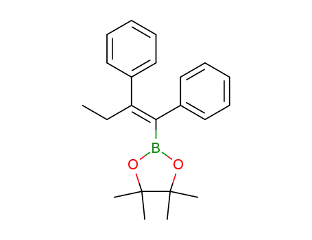 (Z)-2-(1,2-diphenylbut-1-en-1-yl)-4,4,5,5-tetramethyl-1,3,2-dioxaborolane