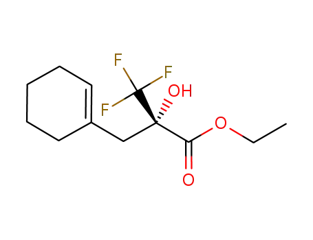 ethyl 2-(cyclohexenylmethyl)-3,3,3-trifluoro-2-hydroxypropanoate