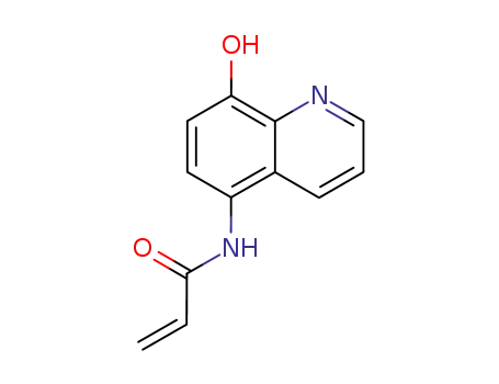 Molecular Structure of 65930-22-5 (N-(8-hydroxyquinolin-5-yl)acrylaMide)