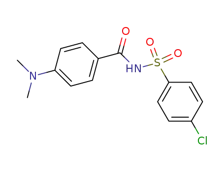 4-chloro-N-(4-dimethylamino-benzoyl)-benzenesulfonamide